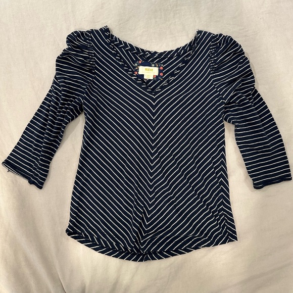 Maeve Lauryn Striped Top from Anthropologie - Picture 2 of 2